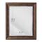 Head West® 34.5" Deep Bronze Beaded Rectangular Framed Beveled Accent Wall Mirror